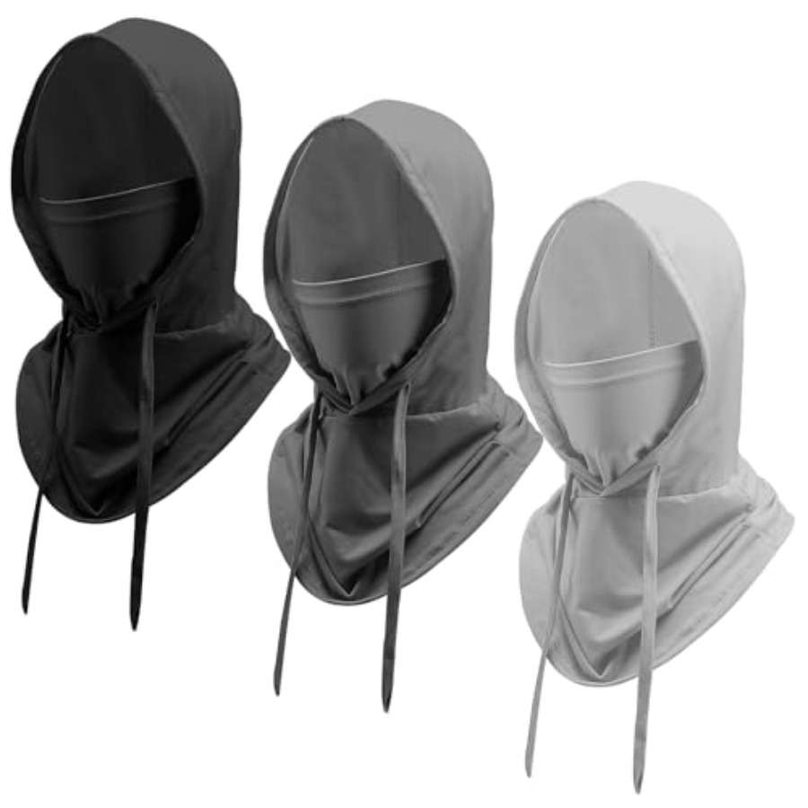 Fishing Mask Sun Protection - Paquete de 3 máscaras de balaclava