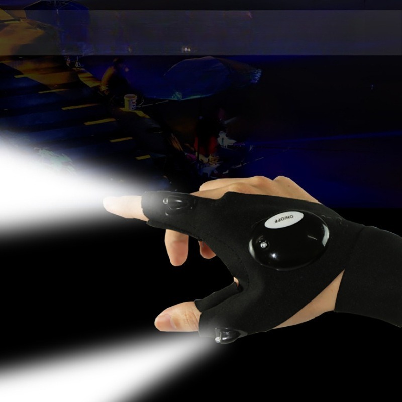 Fishing Gloves - Linterna LED guantes de pesca luminosos