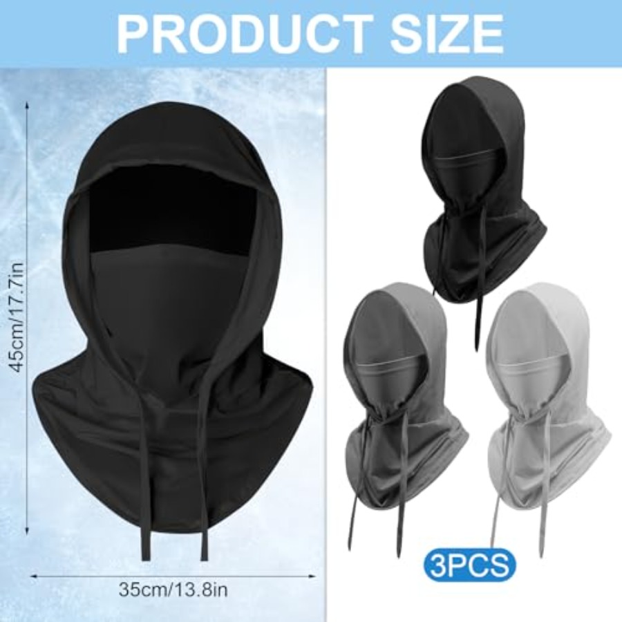 Paquete de 3 máscaras de balac - Fishing Mask Sun Protection reseña y precio
