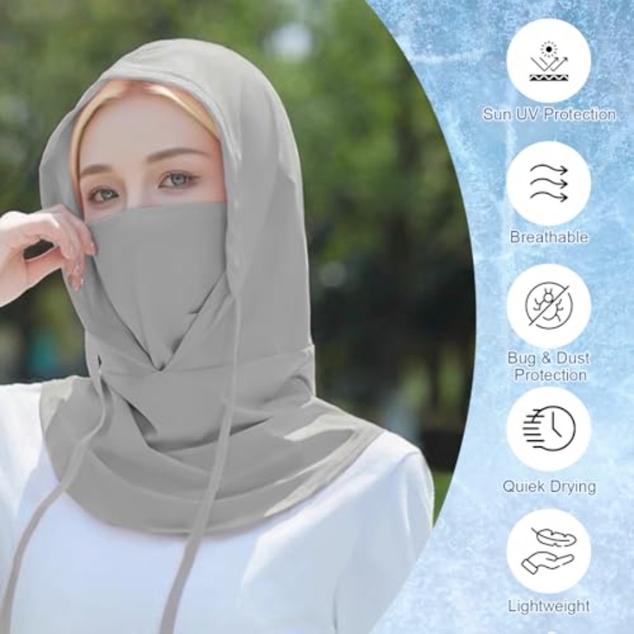 Paquete de 3 máscaras de balac - Fishing Mask Sun Protection reseña y precio